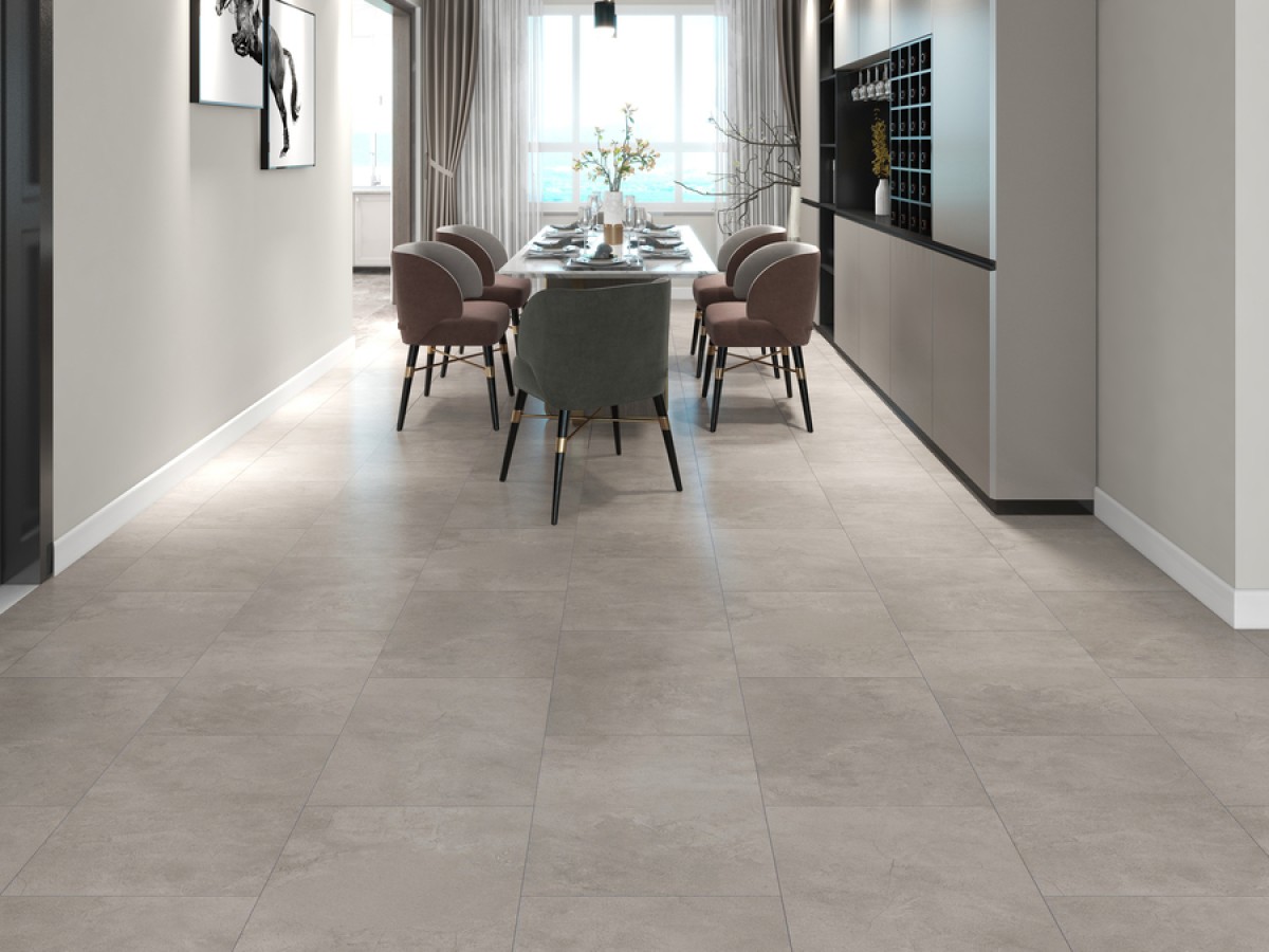 Calitex Klik Pvc Tegel Concrete Sand