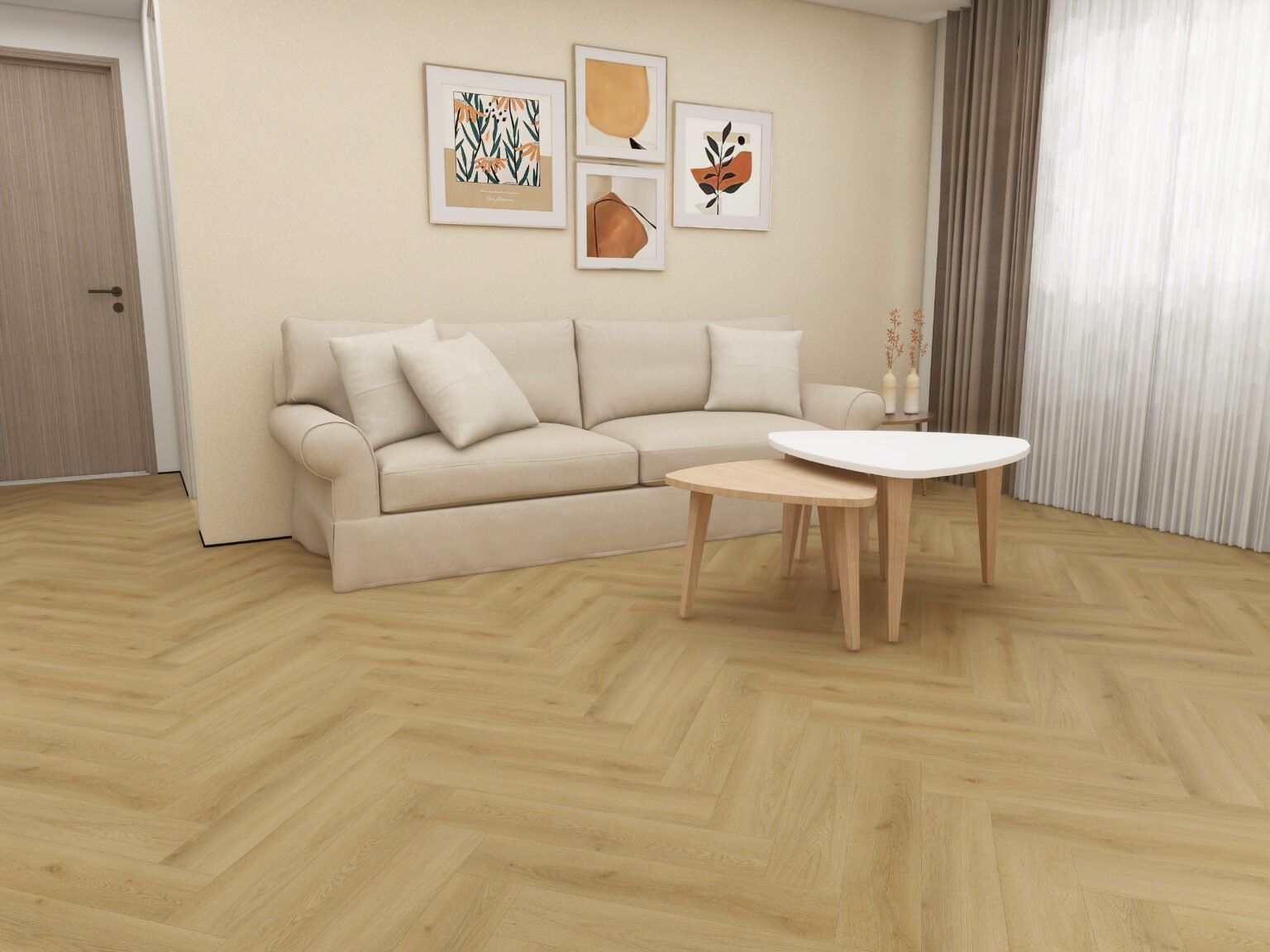V-Floor LH03 PVC PLAK VISGRAAT