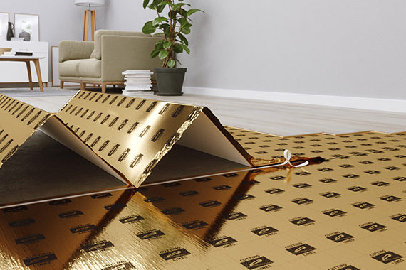 Secura LVT ondervloer voor klik pvc